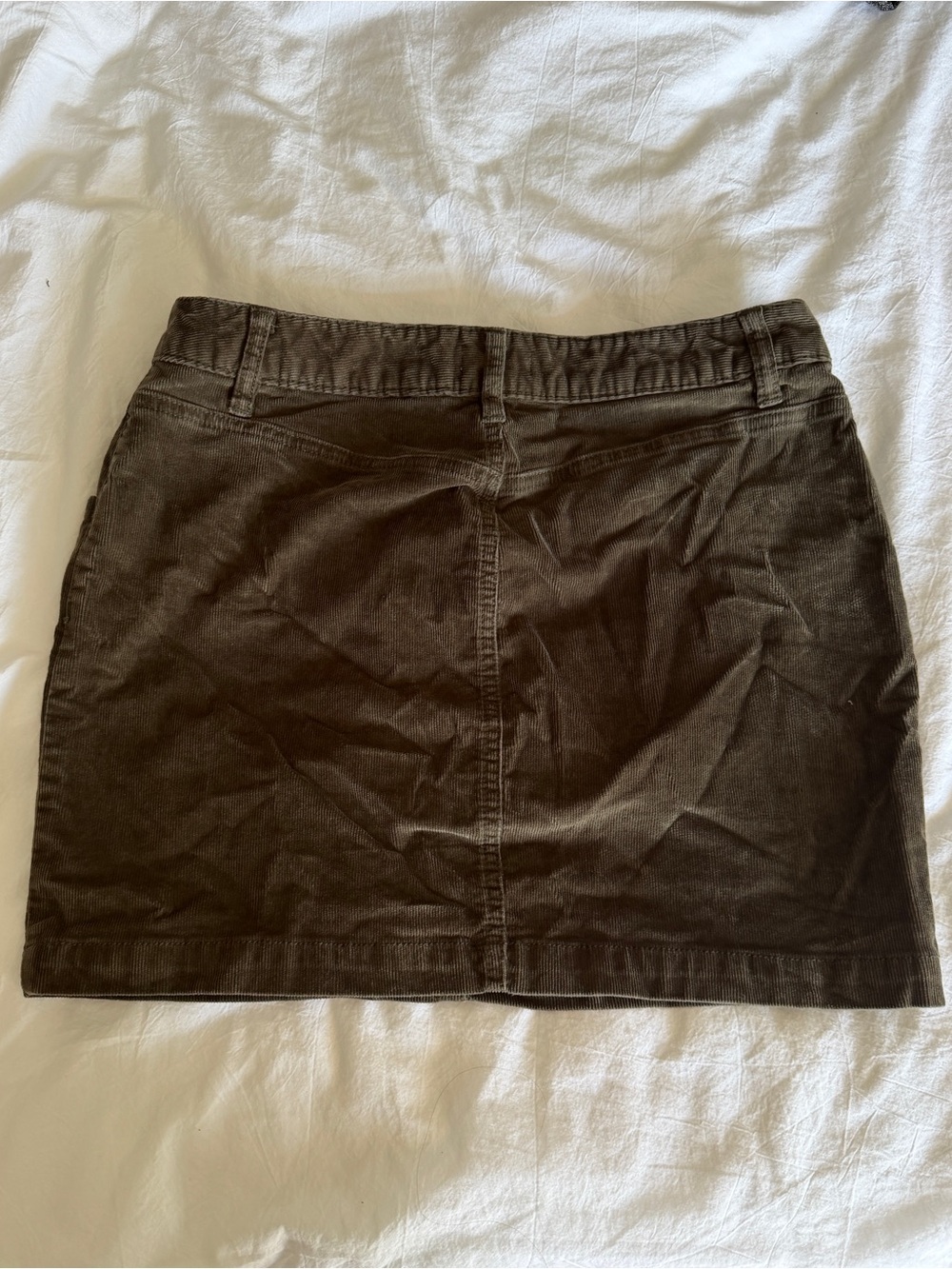BDG Olive Army Green Corduroy Mini Skirt Urban Outfitters Small - Picture 4 of 4